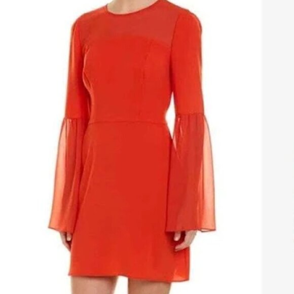 BCBG DRESS MAXAZRIA POPPY RED MINI NWT SIZE SMALL - Picture 4 of 14
